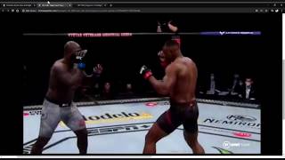 Francis Ngannou vs Jairzinho Rozenstruik full fight [upl. by Maximilien]