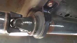 2007 Pontiac Torrent AWD Drive shaft  Torque Tube  U  Joint Replace Part 2 [upl. by Eninnej891]