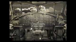 B17 Bomber Sound for Sleeping  2 Hour Long Prop Airplane Audio [upl. by Ykcul]