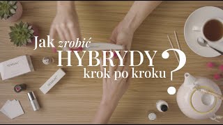 Semilac  jak zrobić manicure hybrydowy w domu KROK PO KROKU [upl. by Ahsena389]