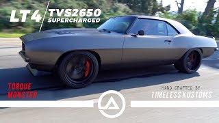 650HP 1969 Camaro  LT4 Powered Restomod [upl. by Calabresi]