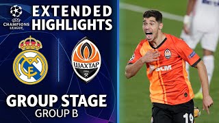 Real Madrid vs Shakhtar Donetsk Extended Highlights  UCL on CBS Sports [upl. by Leahcimluap]