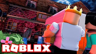 MOVING into a HAUNTED HOUSE  Roblox  Moving Day Story [upl. by Aieken]