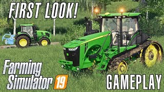 Farming Simulator 19  First Look Gameplay [upl. by Turne]