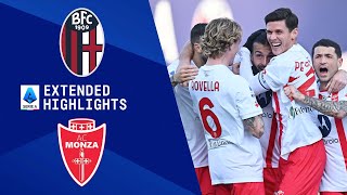 Bologna vs Monza Extended Highlights  Serie A  CBS Sports Golazo [upl. by Gall]