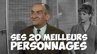 TOP 20 des personnages de Louis de Funès [upl. by Roban]