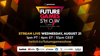 Future Games Show  Gamescom 2024  PCGamer Costream [upl. by Atahs]