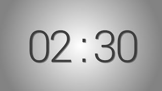 2 Minutes and 30 seconds countdown Timer  Beep at the end  Simple Timer two min and half [upl. by Clellan49]