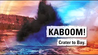 KABOOM Crater to Bay Yellowstone Volcano Update — September 2023 [upl. by Aihpled209]