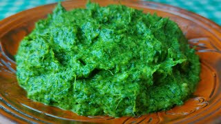 ধনে পাতা ভর্তা  Dhone Pata Bhorta  Coriander Leaves Vorta  Bangladeshi Vorta Recipe [upl. by Donaugh]