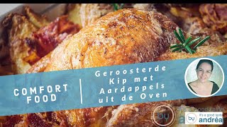 Geroosterde kip met aardappels uit de oven [upl. by Ahter]