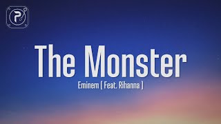 Eminem  The Monster Lyrics ft Rihanna [upl. by Ainitsirhc]