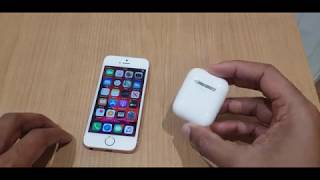 Connect iPhone SE to Apple Airpods  How To [upl. by Limoli]