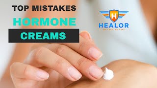 Top Mistakes to Avoid When Applying Hormone Creams [upl. by Arraek]