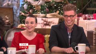 Renee Felice Smith and Barrett Foa on The Talk [upl. by Anailli]