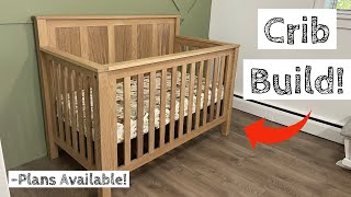 Baby Crib Build  My Most Important Build Yet [upl. by Noivart]