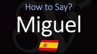 How to Pronounce Miguel CORRECTLY Spanish Pronunciation Michael [upl. by Bikales360]