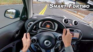 The Smart Car is Completely Underrated  2017 Fortwo POV Drive Binaural Audio [upl. by Lidda554]