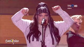 Netta Barzilai quotBassa Sababaquot 👑 LIVE Romania 2019 נטע ברזילי  באסה סבבה רומניה [upl. by Yesoj]