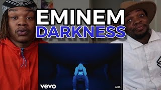 Eminem  Darkness Official Video  REACTION [upl. by Nauht354]