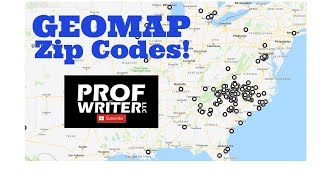 Geomapping zip codes on Google My Maps [upl. by Zachary]