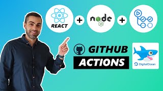 Auto Deploy React amp Nodejs with Github Actions CICD [upl. by Hnoj284]