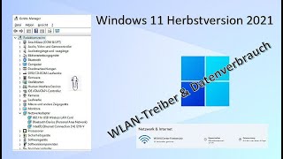 Windows 11 WLan Treiber amp Datenverbrauch [upl. by Esinet603]