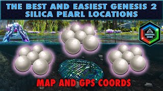 All The Best Ways to get Silica Pearls on Ark Genesis 2  Lots of EASY Genesis 2 Pearl Locations [upl. by Namwob]