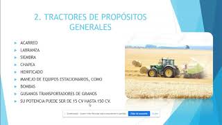 Tipos de tractores agrícolas Introduccion [upl. by Drahsar]