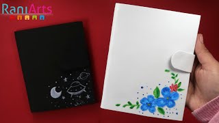 HAZ TUS PROPIAS LIBRETAS BULLET JOURNAL SKETCHBOOKS  FÁCIL  DIY [upl. by Ahsinwad]