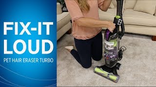 How to Fix Excessive Noise from Your BISSELL® Pet Hair Eraser® Turbo vacuum [upl. by Mcquillin]