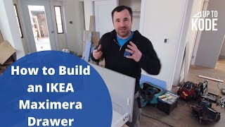 How to Build an IKEA Maximera Drawer [upl. by Legnaesoj]