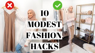 Modest Fashion Hacks Every Girl Should Know Life Changing [upl. by Alage]