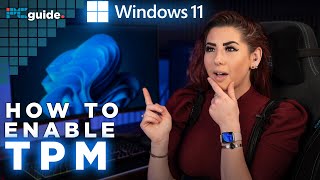 Windows 11 How To Enable TPM 20 In BIOS [upl. by Fisher]