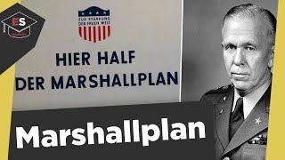 Marshallplan einfach erklärt  Bedeutung der USA  Wie gelingt der Neuaufbau  Marshallplan erklärt [upl. by Ahsilac]