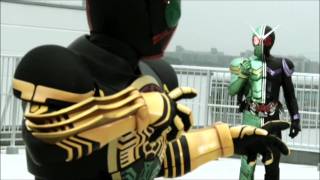 Kamen Rider OOO Cameo Appearance [upl. by Onidranreb214]