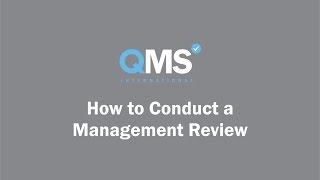 How to Conduct a Management Review [upl. by Shields255]