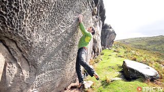 TwentyYearLong 8b Boulder Problem Finally Climbed  Stone Kingdom Ep 2 [upl. by Ilera30]