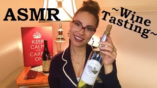 ASMR Soothing Sommelier RPWine Tasting Nail Tapping [upl. by Hairaza851]