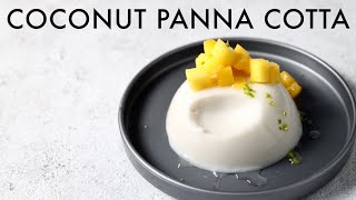 COCONUT PANNA COTTA [upl. by Bred766]