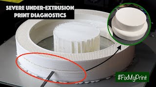 How to Diagnose amp Fix Serious Under Extrusion FixMyPrint [upl. by Culver950]