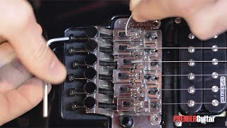 DIY How to String a Floyd Rose [upl. by Benildas68]