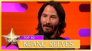 Keanu Reeves Top 10 Moments  The Graham Norton Show [upl. by Dysart530]