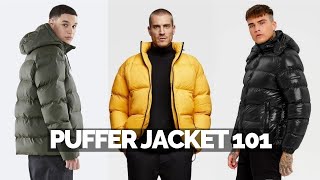 Best Puffer Jackets How To Style Them  Mens Fashion 2025 [upl. by Selena]