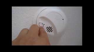 BRK hardwired smoke alarm detector walk thru Review [upl. by Mlawsky]