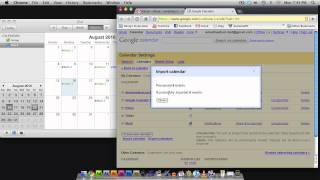 Syncing iCal with Google Calendar [upl. by Sybyl]