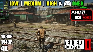 RX 580  Red Dead Redemption 2  Retested in 2021 optimized [upl. by Anner866]