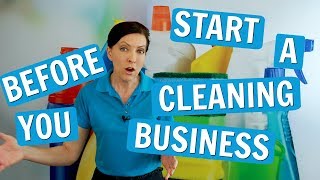 Things You Need to Know Before Starting a House Cleaning Biz [upl. by Shandra]