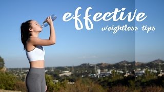 6 effective weightloss tips that will make a BIG difference [upl. by Notgnihsaw]