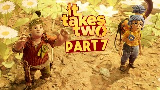 IT TAKES TWO Gameplay Walkthrough Part 7  GARDEN Chapter 6 [upl. by Ynnij]